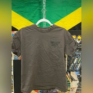 Gallery Dept Dark Brown Short Sleeve Tee